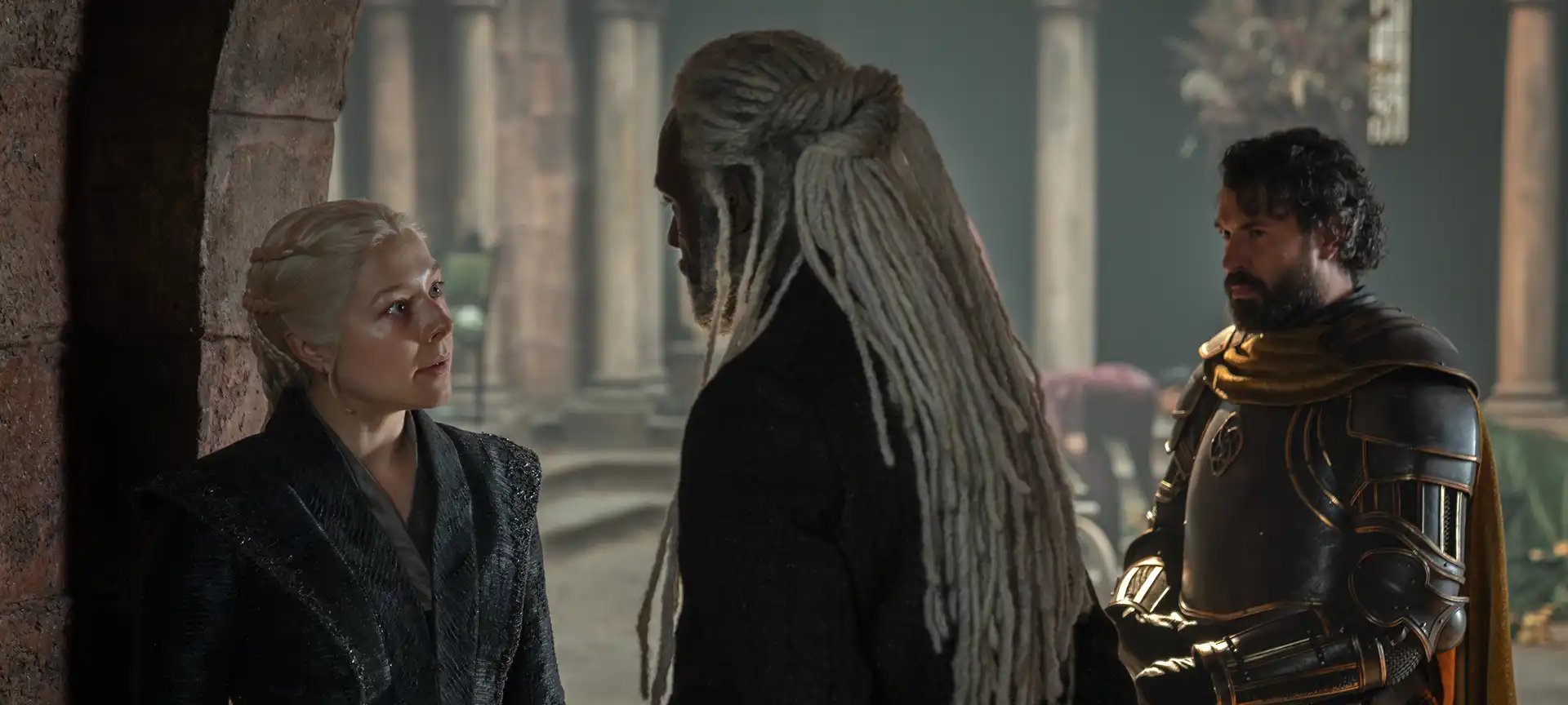 Corlys Velaryon mantém apoio a Rhaenyra Targaryen após final da 3ª temporada de House of the Dragon