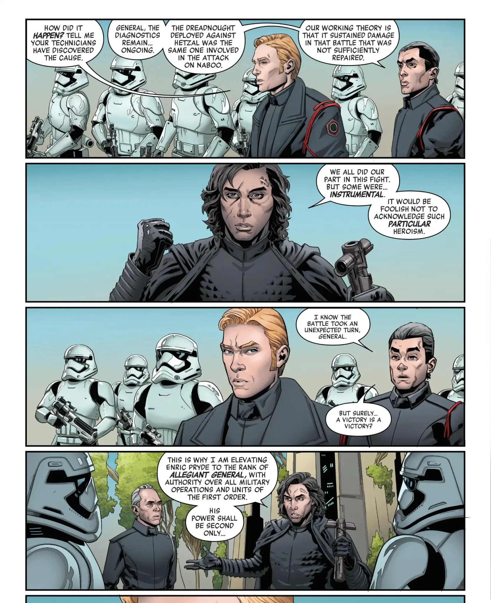 Nova HQ de Kylo Ren traz revelações inéditas sobre Star Wars: A Ascensão Skywalker