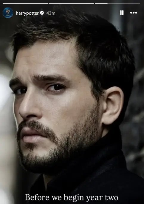 Kit Harington assume papel principal em Harry Potter temporada 2 após saída de Nicholas Hoult
