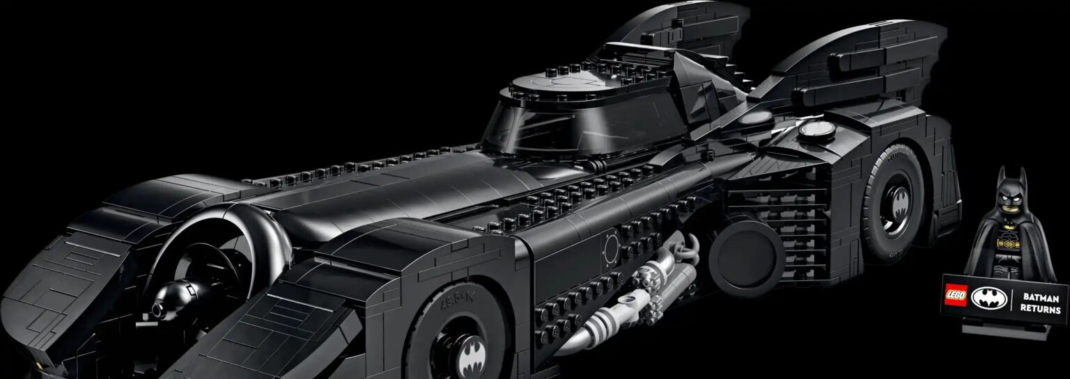 LEGO lança conjunto do Batmóvel de Batman Returns com design clássico de Michael Keaton