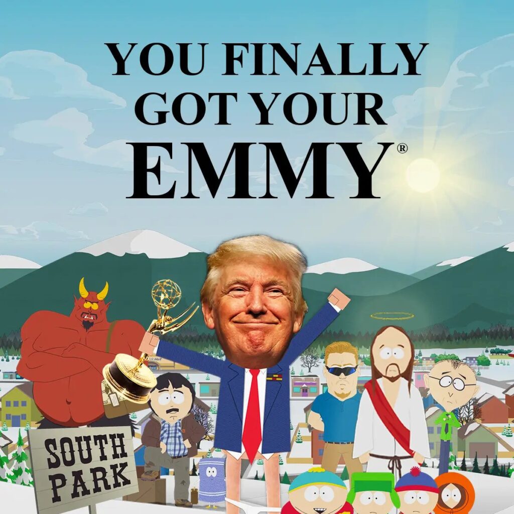 South Park encerra fase Donald Trump com vitória e provocação no Emmy