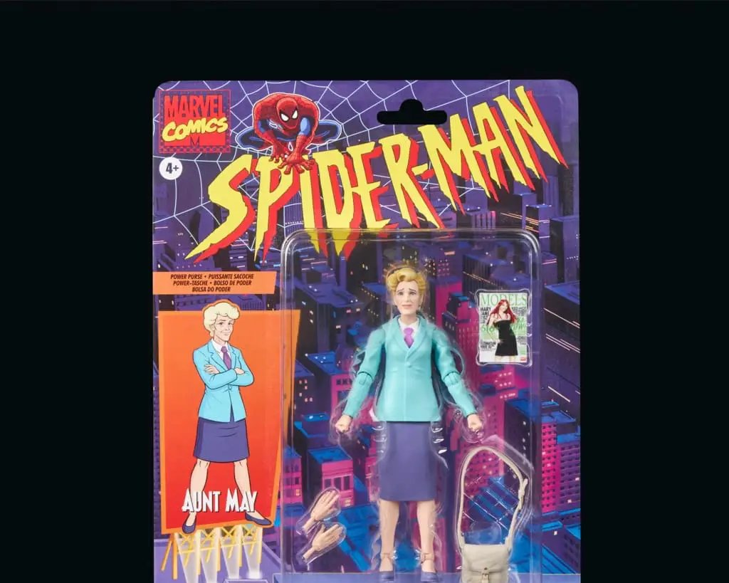 Tia May da série animada do Homem-Aranha ganha nova action figure após quase 30 anos