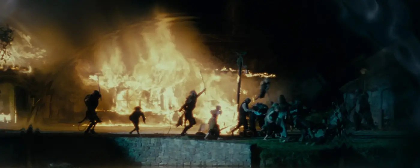 A morte de Saruman nas edições estendidas dificulta adaptação da Varredura do Condado em novos filmes de O Senhor dos Anéis